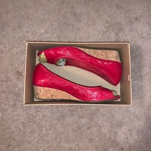 Cole Haan Nike air wedge sandals